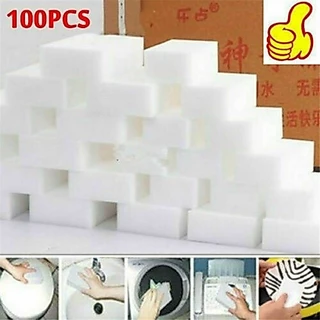 ขายส่ง แผ่นโฟมฟองน้ําเมลามีน หนา 3/4 นิ้ว สําหรับทําความสะอาด 100 ชิ้น