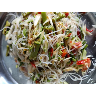 เส้นขนมจีนอบแห้ง เส้นข้าวปุ้น ข้าวปุ้นซาวมี 3ขนาด 50กรัม 100กรัม 200กรัม