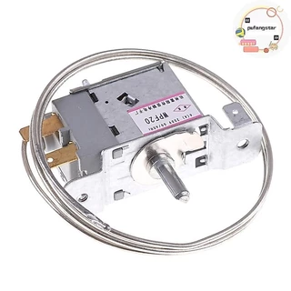 Pufangstar 2 Pin WPF-20 เทอร์มินัลตู้แช่แข็งตู้เย็นเทอร์โมสตัทพร้อมสายโลหะ TH