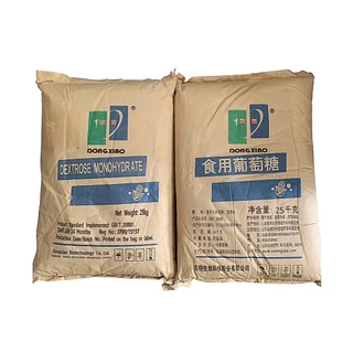 Dextrose monohydrate บรรจุ 25 กิโลกรัม. ราคา 780 บาท