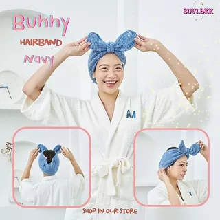 Bunny hairband suvi ผ้าคาดเก็บผม ผ้าคาดผม headband ใส่สบายไม่รั้งศรีษะ