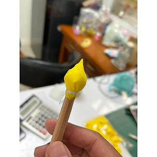 กลีบตอกร้อยมาลัย กลีบตอกมัดข่าตูม กลีบตัวยูใหญ่ ขนาด2.5*2.5 cm พร้อมส่ง30สี💥