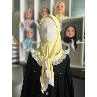 ฮิญาบเด็ก Kids hijab : รุ่น Geno ผ้าคลุมผมเด็ก ฮิญาบ