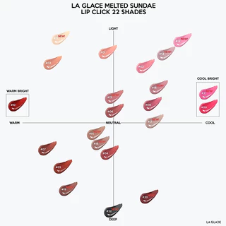 La Glace Melted Sundae Lip Click ลิปไอติม🍦🍦