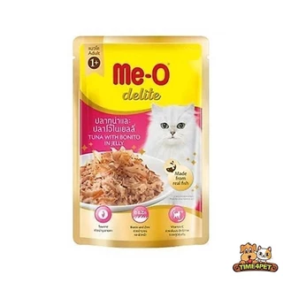 (ยกโหล 12ซอง) Me-o delite อาหารเปียก มีโอ ดีไลท์ ขนาด 70 กรัม