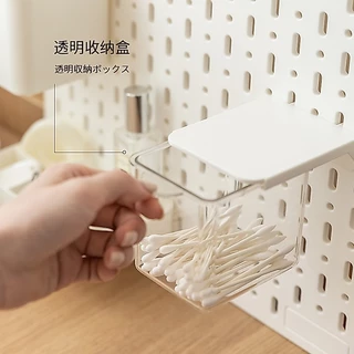 แผ่นวางของติดผนัง กระดานแขวนของ DIY pegboard