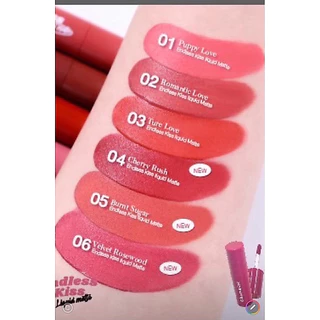 Charmiss Endless kiss Liquid Matte ชาร์มิส เอนเลส คิส ลิควิดแมท ลิปแมทจูบไม่หลุด ติดทนเกินคาด