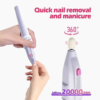 5 In 1 เครื่องขัดเล็บไฟฟ้า แถมฟรี 5 หัว มืออาชีพ ตะไบเล็บไฟฟ้า ชุดทําเล็บมือ เครื่องกรอเล็บ อุกปกรณ์ทำเล็บ