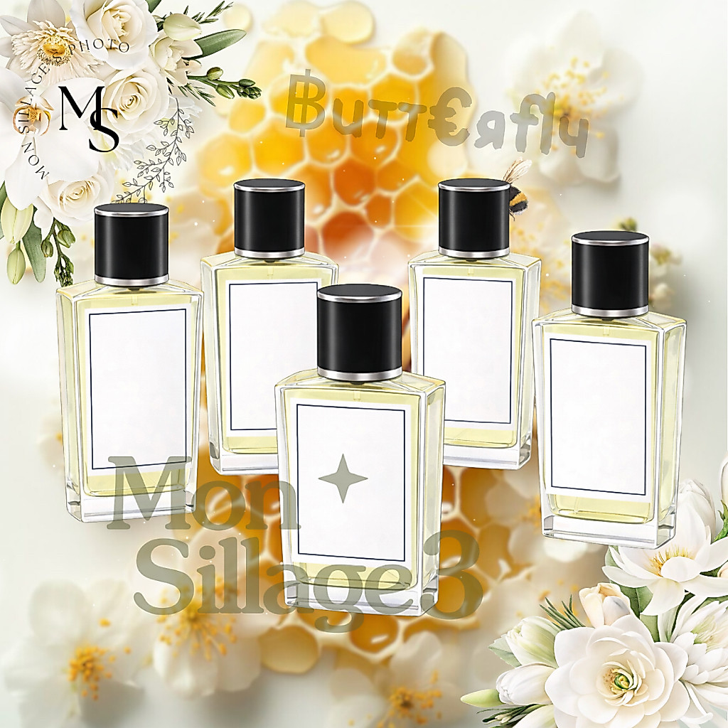 น้ำหอมผู้ชายและผู้หญิง Butterfly | Ambre Blanc, Velvet Blanc, Ombre Tabac, Ivory wood Parfum, Aphrod