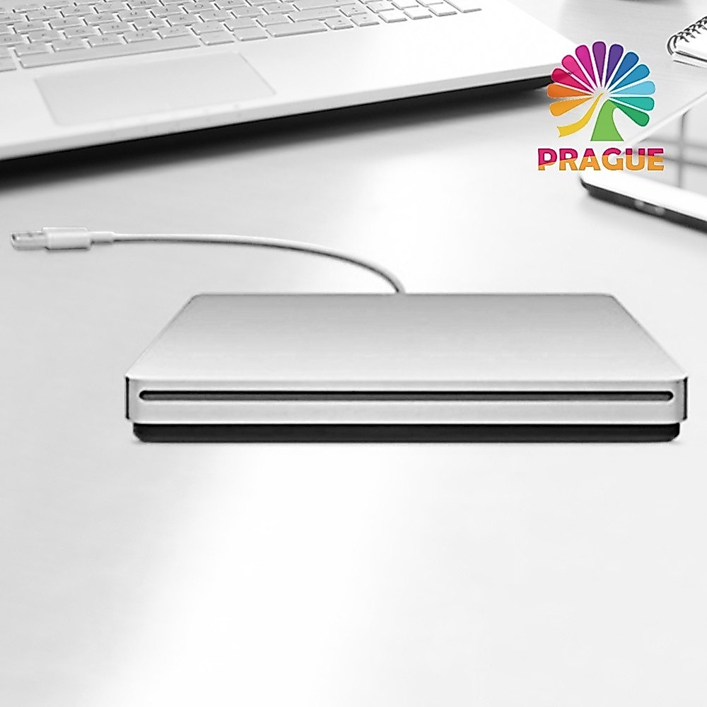 CD Drive Burner แบบพกพา USB CD RW Optical Drive CD Burner สําหรับ Air Pro IMac