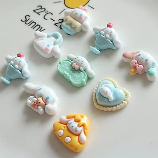 เงาน่ารักสุนัขการ์ตูน DIY ทำเองเคสโทรศัพท์เชือกผมกิ๊บติดผมเครื่องประดับเรซิ่นอุปกรณ์เสริมขายส่งเหนือ13