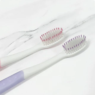 【ซื้อ 1 แถม 1】แปรงสีฟันผู้ใหญ่ แปรงสีฟันสำหรับผู้ใหญ่ แปรงสีฟันสำหรับผู้ใหญ่ระดับพรีเมี่ยมที่นุ่มมากและมีเส้นใยทำความสะอ