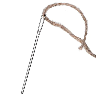 เข็มปักครอสติส แฮนด์เมด ขนาดใหญ่ เข็มสแตนเลส สําหรับหัตถกรรม Hook Set Kit 9pcs DIY