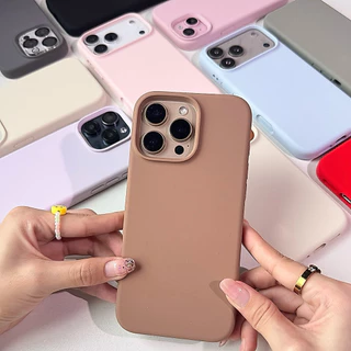 [i17] พร้อมส่ง 16โทนสี🍦🎀 E9S194 เคสพรีเมี่ยมซิลิโคนสีพื้น S2 (2) เคสซิลิโคนเนื้อหนาเกรดดี เคสไอไฟน For iphone16Plus,16pm
