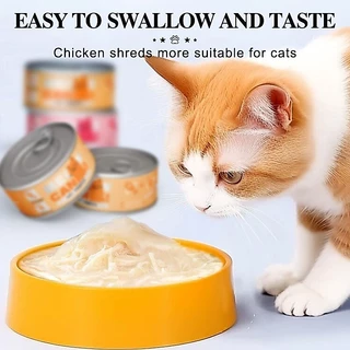 【CAT&DOG】แมวอาหารเปียก 85G เนื้อสัตว์กระป๋องบริสุทธิ์ธรรมชาติอินทรีย์เสริมน้ำกระป๋องอาหารแมวอาหารว่า