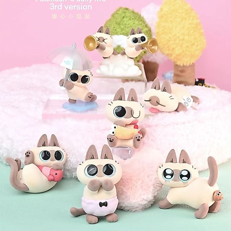 แมวสยามแท้สับ Adzuki Beans Daily Series รูป ver3 Mystery Box Third Bullet สินค้า Tianwen U