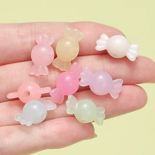 St.kunkka 10/20 ชิ้นอะคริลิเจลลี่ผลลูกอมลูกปัดสำหรับ DIY สร้อยข้อมือลูกปัดสร้อยคอลูกปัดอะคริลิ