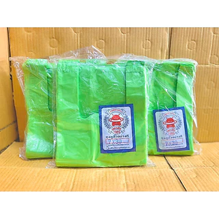 ถุงหูหิ้วยาว ทรงสูง ขนาด 7x30นิ้วแพค 500g. เหนียว นุ่ม บาง รับน้ำหนักได้ดี ถุงใส่ผัก ใส่ดอกไม้ ม้วนกระดาษ ไม่มีกลิ่น