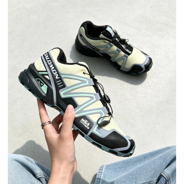 SALOMON Speedcross 3 Light Yellow Grey【แท้💯】