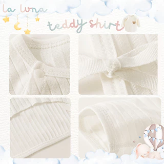 La Luna เสื้อเด็กทารก เด็กแรกเกิด เสื้อป้ายหน้า รอมเปอร์ บอดี้สูท หมวกเด็กแรกเกิด (Teddy Collection)