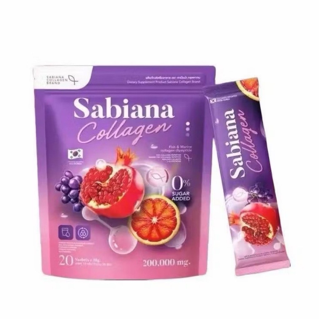 ผลิตภัณฑ์เสริมอาหาร ซาเบียร์น่าคอลลาเจน (Sabiana Collagen)/20ซอง