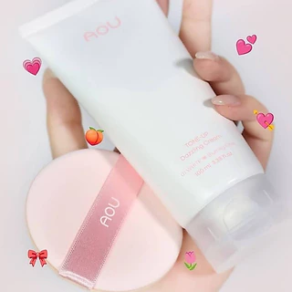 ของแท้>>ส่งด่วน AOU TONE-UP DAZZLING CREAM ครีมโทนอัพปรับผิว ความลับไอดอลออนสเตจ ทาได้ทั่งหน้าและตัว