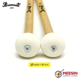 Paramount Marching Bass Drum Mallets รุ่น JB ไม้กลองมาร์ชชิ่ง เบสดรัม มี 5 ขนาดให้เลือก JBR / JB1 / JB2 / JB3 / JB4