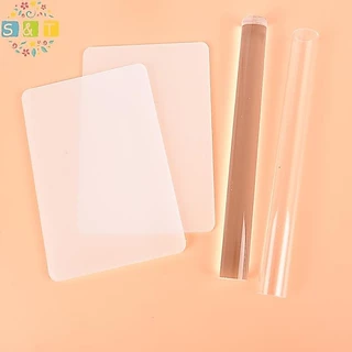 [S&T] Solid Clay Rolling Pin ลูกกลิ้งดินอะคริลิค DIY Modelling Clay เครื่องมืออุปกรณ์เสริม {th}