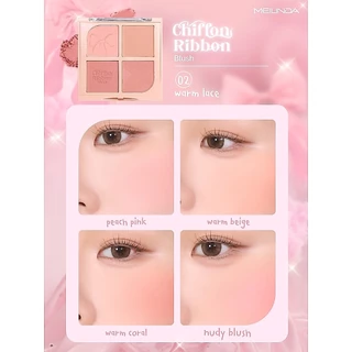เมลินดา ชิฟฟ่อน ริบบอน บลัช บลัชออน Meilinda Chiffon Ribbon Blush (MC5102)