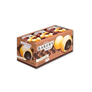 ซื้อ 1 แถม 1 Euro Bakery Ball ยูโร่เบเกอร์รี่บอล ขนมพัฟสอดไส้ช็อกโกแลตเข้มข้น บรรจุ 12 ซอง/กล่อง กรอบ อร่อย ทานเพลิน