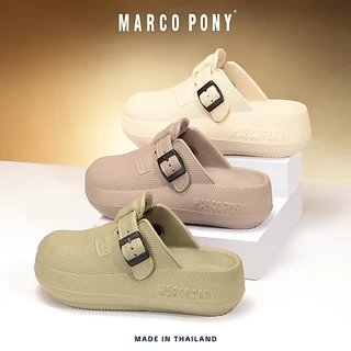 Marco Pony MH9029 รองเท้าแตะ รองเท้าพื้นนิ่ม แฟชั่น กันลื่น ใส่สบายเท้า แฟชั่นผู้ชาย และผู้หญิง วัสดุ EVA Size 36-41