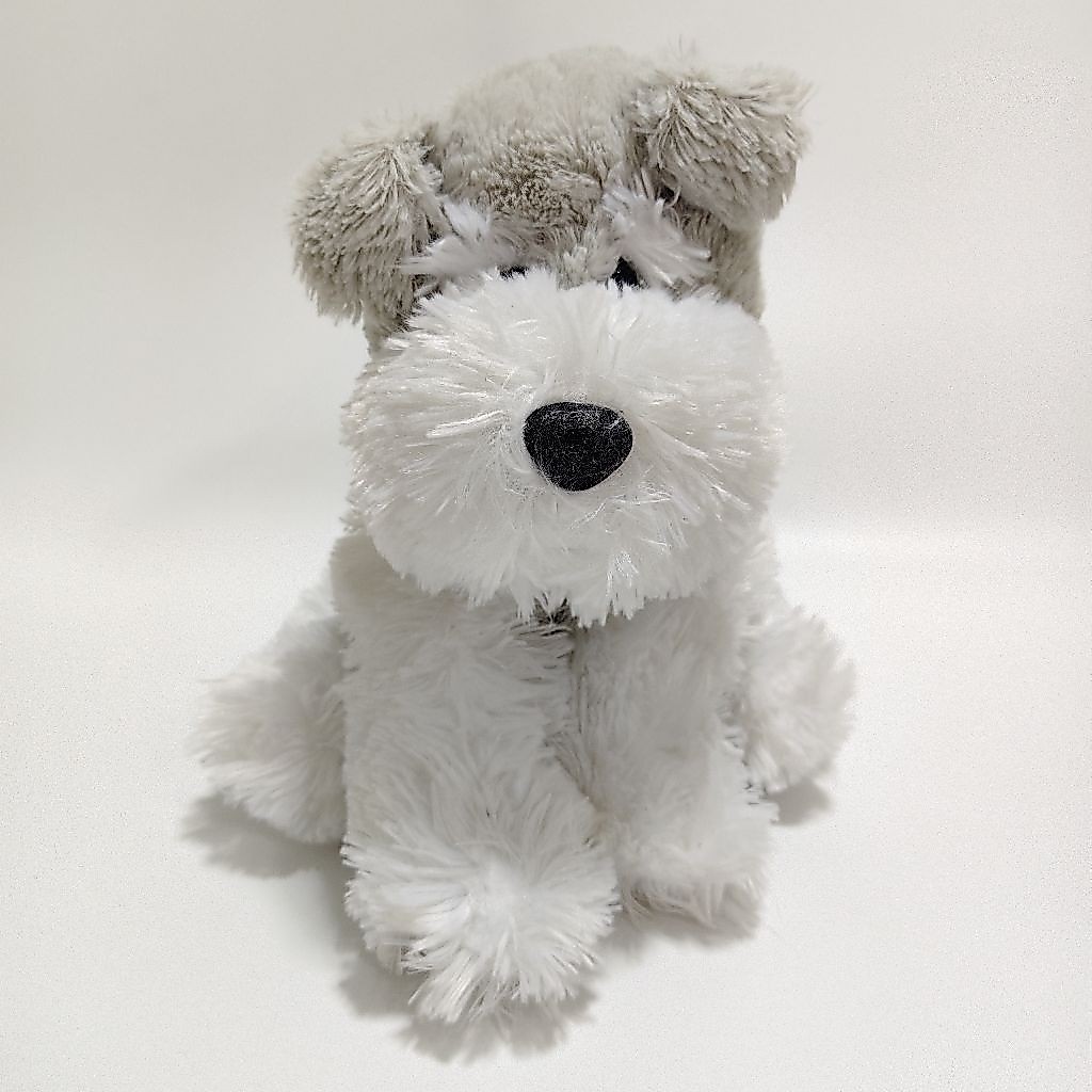 ตุ๊กตาหมา Schnauzer มือสอง งาน Amufun