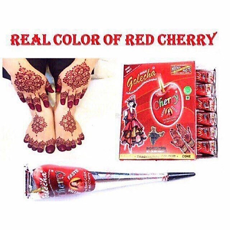 GOLECHA CHERRY PAINTING HENNA ONE BOX