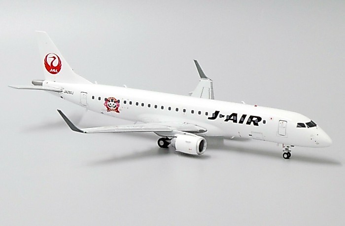 JC Wings Japan Air J-Air ERJ-190 JA250J JA254J รุ่นโลหะผสม 1: 200 Out of Print Car Model