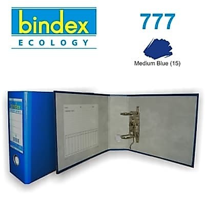 แฟ้มใบเสร็จ Bindex 777 75 mm - สีฟ้า