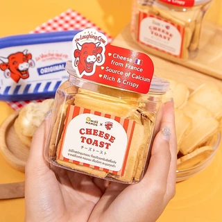 Miss Mamon x The Laughing Cow Cheese Toast × ฉั่วฮะเส็ง มินิโทสต์ สเปรดชีสวัวแดง ชีสโทสต์ ชีสโทสต์พริกเผา กรุบกรอบ หอมนม