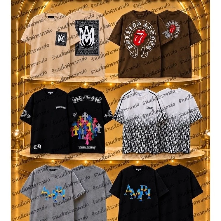•เสื้อยืดOversizeรวมแบรนด์ Size M F