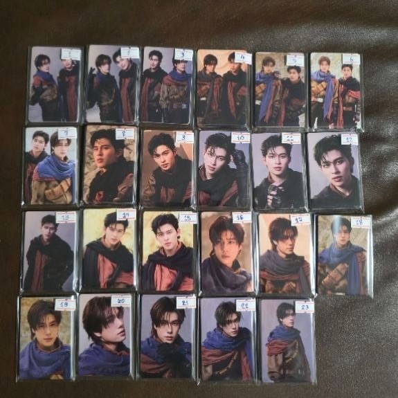 การ์ด POND PHUWIN COLLECTIBLE CARD SET การ์ดปกติ ใบปกติ Normal PHOTOCARD POND PHUWIN SPACE SOUL-DYSS
