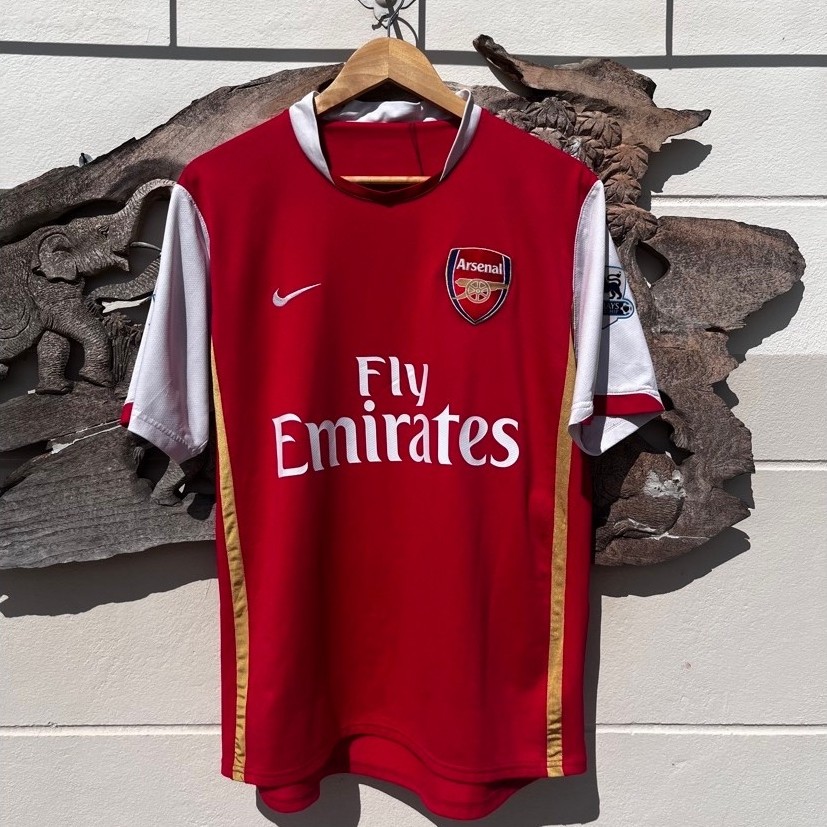 เสื้อฟุตบอลของแท้ Arsenal 2007/08 Home Kits แท้💯