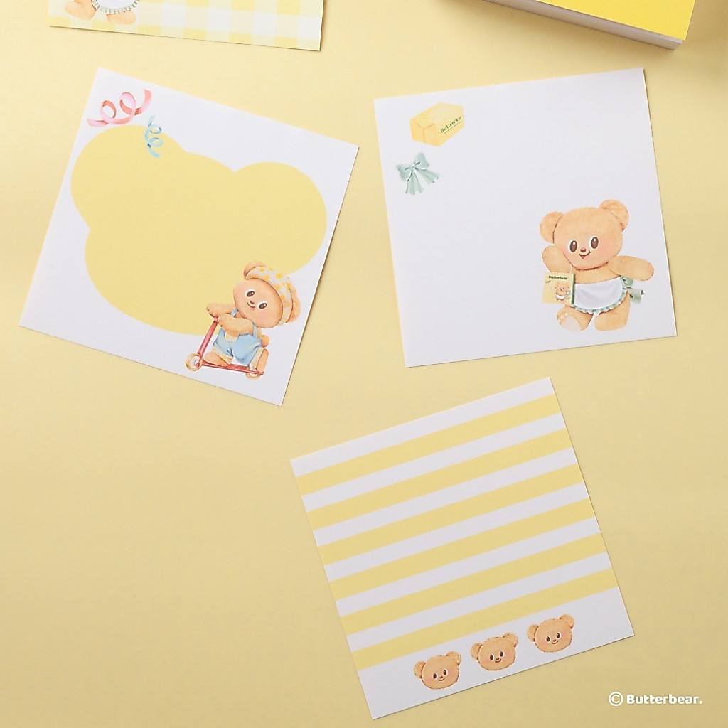 Butterbear دفتر ملاحظات صغير — صورة 3