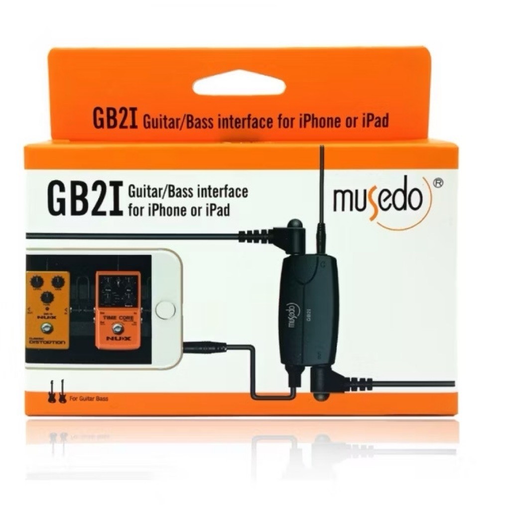 Musedo GB2I  Iphone Connector อินเทอร์เฟซแอมป์ปลั๊ก Audio interface สำหรับ iPhone , ipod , iPad ที่เ