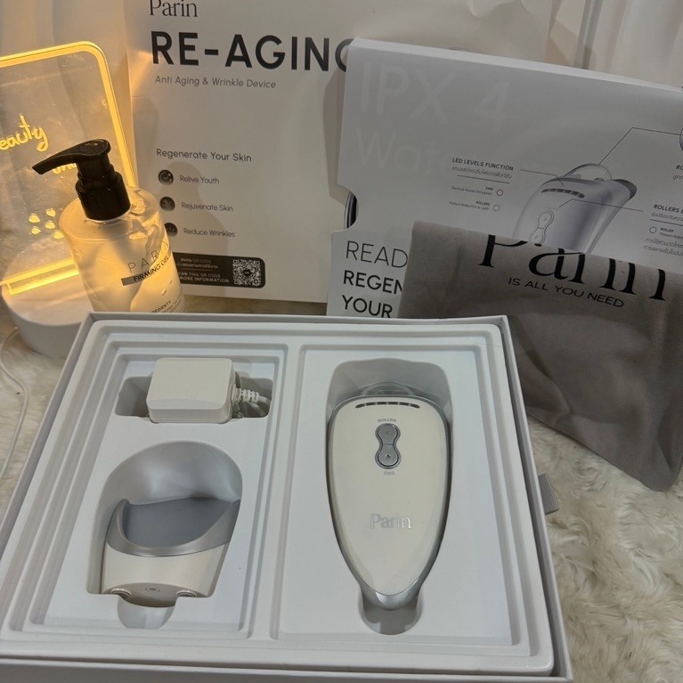 เครื่องนวดหน้ายกกระชับ Parin Re-Aging (Anti-Aging & Wrinkle Device) ✨