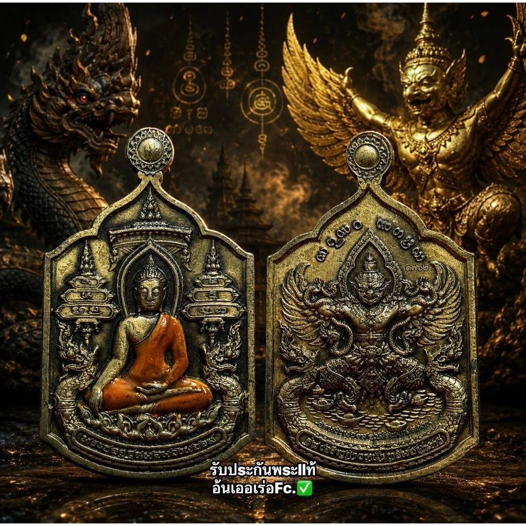 เหรียญพระยอดขุนพล รุ่นเจริญก้าวหน้าทรัพย์พูนทวี วัดพวงพยอม จ.น่าน พระเครื่อง วัตถุมงคล พระแท้