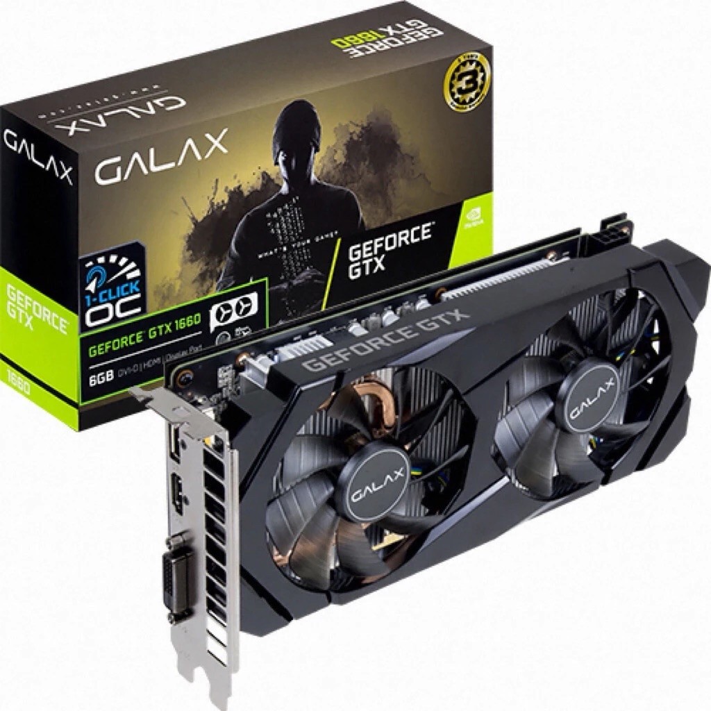 GALAX GEFORCE GTX 1660 SUPER (1-CLICK OC) - 6GB GDDR6 (มือสอง)