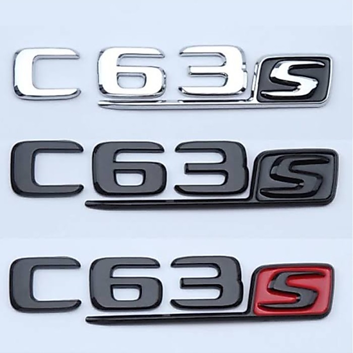 สัญลักษณ์ Mercedes Benz C63S ดั้งเดิม