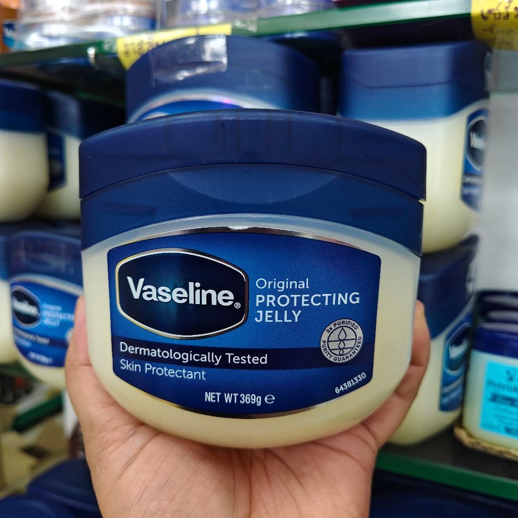 Vaseline วาสลีนปีโตรเลี่ยมเจลลี่ สูตร Original 369 กรัม
