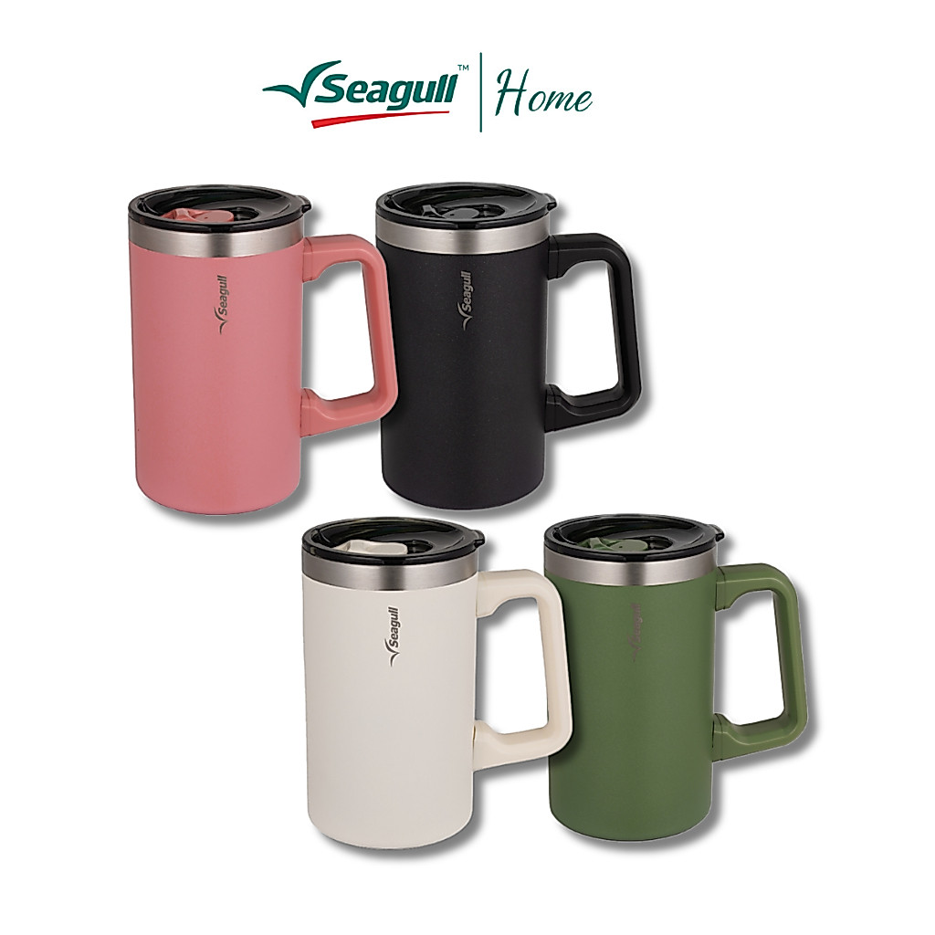 Seagull แก้วน้ำสุญญากาศ แฮนดี้ ขนาด 0.7 ลิตร มีให้เลือก 4 สี Handy Vacuum Mug