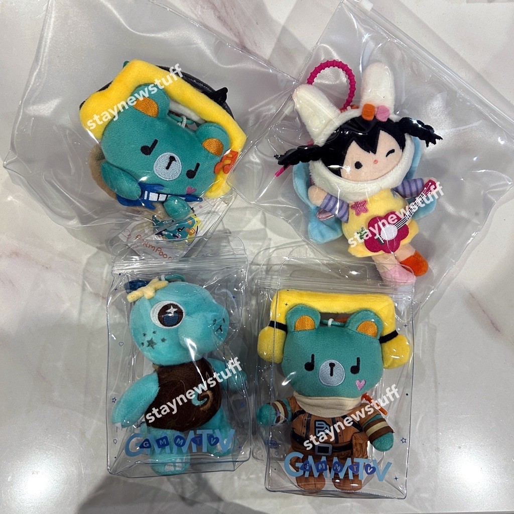 [พร้อมส่ง💙] ตุ๊กตาพวงกุญแจ Doll Keychain ของใหม่ ไม่เคยแกะ GMM TV **อัพเดทเรื่อยๆ**
