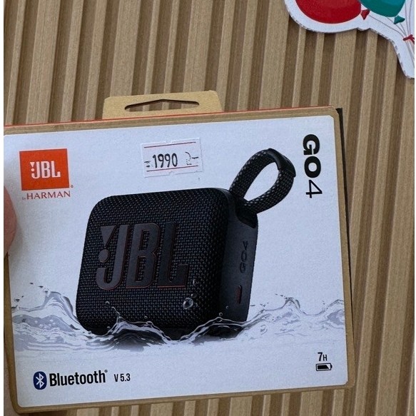 ลำโพงบลูทูธ JBL GO 4 เสียงทรงพลัง