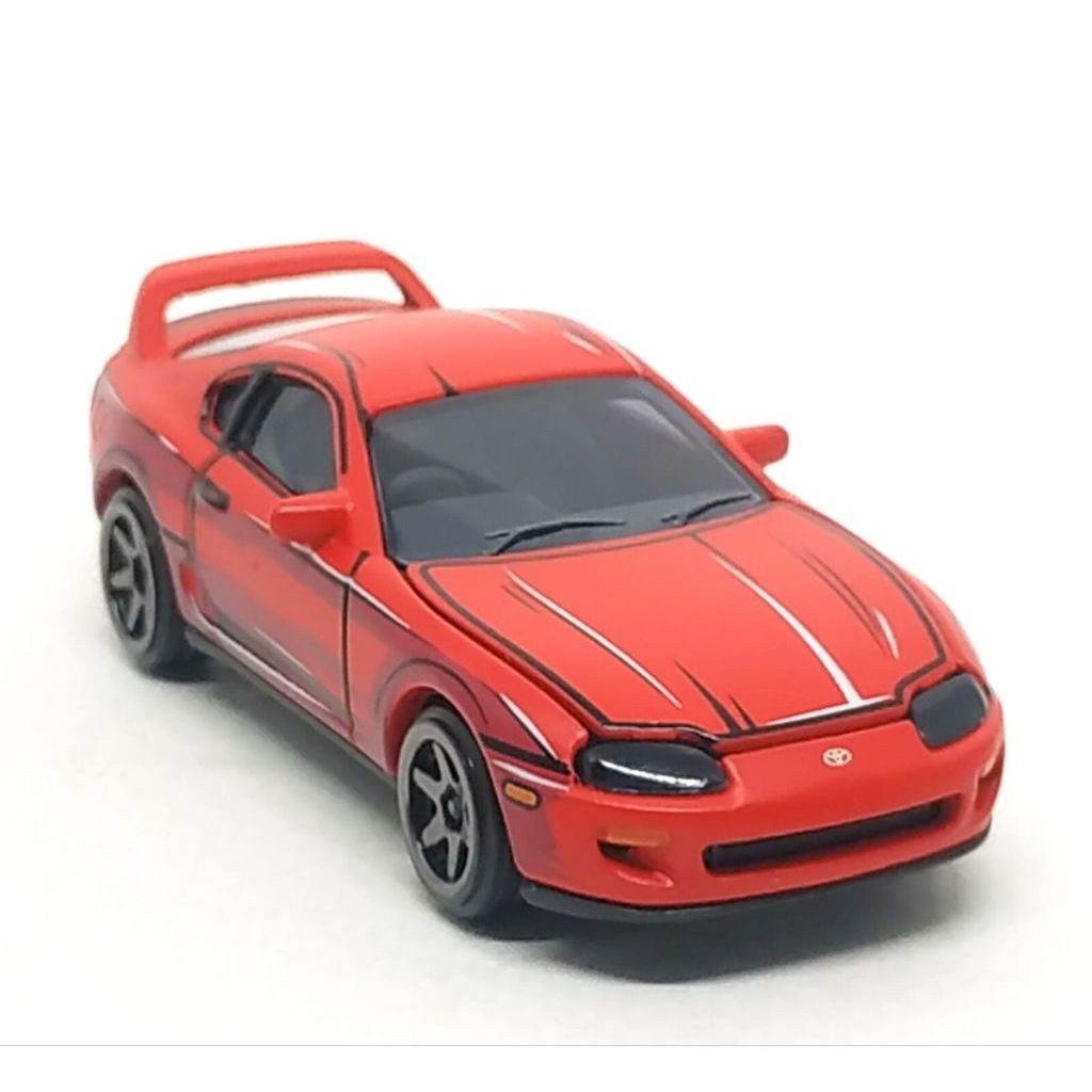 รถเหล็กMajorette Toyota Supra JZA80ลายเส้นมังงะ